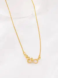 Luxury Gold Leaf Necklace With Zircon Stones Fashion Jewelry Elegant Plated Design Pendant Stylish