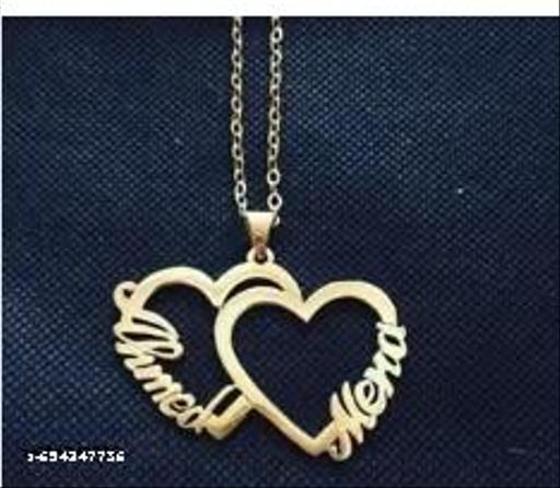 Gold Brass Ethnic Casual Necklace For Women