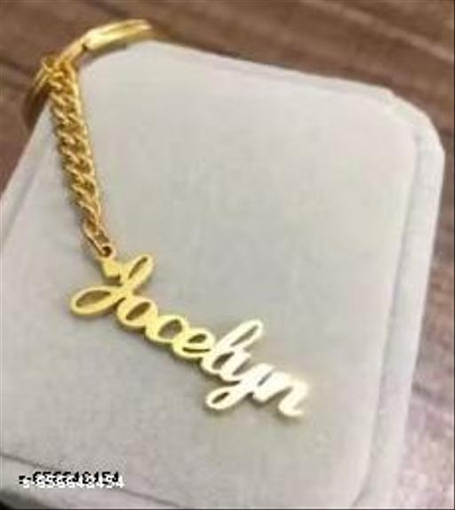 Gold Brass Ethnic Necklace For Women