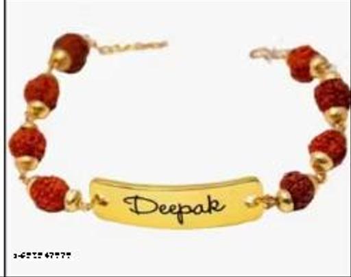 Gold Brass Western Casual Bracelet For Unisex