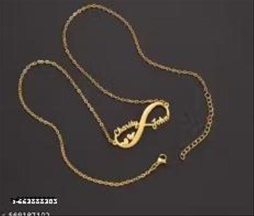 Gold Brass Ethnic Casual Necklace For Women