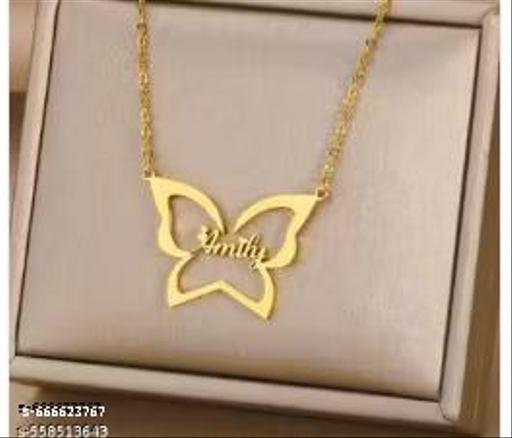 Gold Brass Ethnic Casual Necklace For Women
