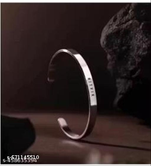 Silver Brass Western Casual Bracelet For Unisex