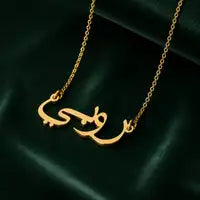 Gold Brass Necklace For Women Asfq Elegant Plated Design Pendant Stylish Daily Wear Gift