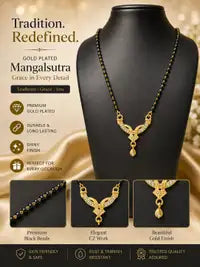 Beautiful Diamond Mangalsutra Necklace Collection Elegant Premium Finish Sparkling Stone Accent Stylish Daily Wear