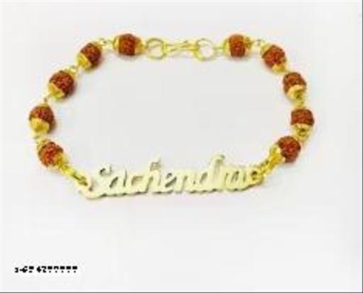 Gold Brass Western Casual Bracelet For Unisex