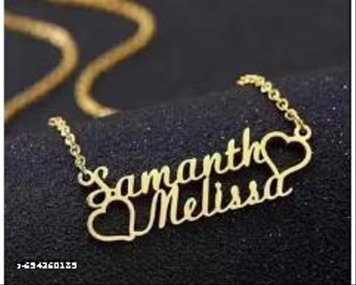 Gold Brass Western Casual Necklace For Women