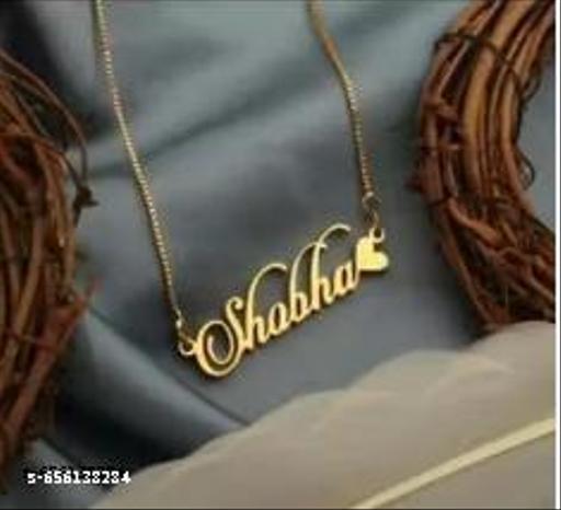 Gold Brass Ethnic Casual Necklace For Women