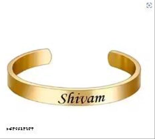 Gold Brass Western Casual Bracelet For Unisex