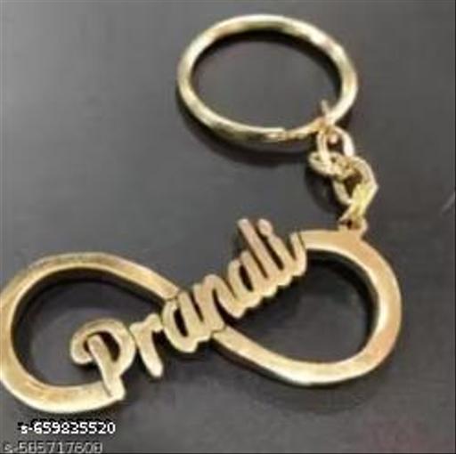 Gold Metal Key Chain For Unisex