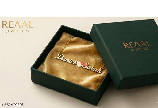 Gold Brass Bridal Necklace For Women