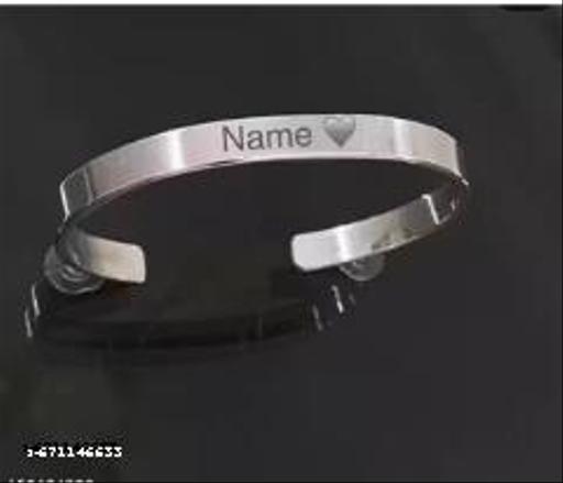 Silver Brass Western Party Bracelet For Unisex
