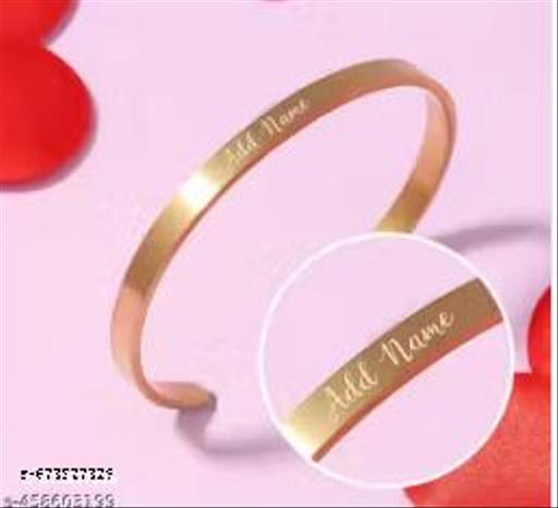 Gold Brass Western Casual Bracelet For Unisex