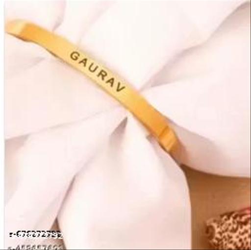 Gold Brass Ethnic Casual Bracelet For Unisex