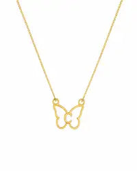 Personalized Butterfly Initial Necklace For Women Elegant Gold Letter Pendant Customizable Plated Name Unique